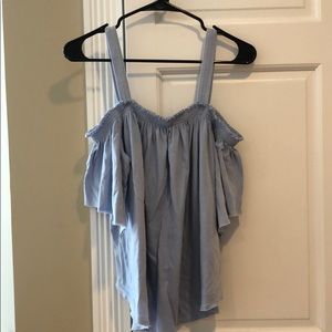 Free people light blue top